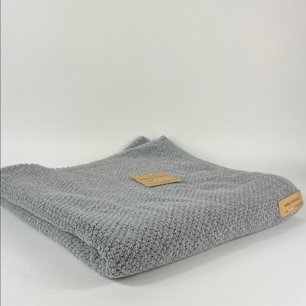 1pc Ecoexistence Bath Towels eco-melange Oversized Gray Soft Cotton NEW